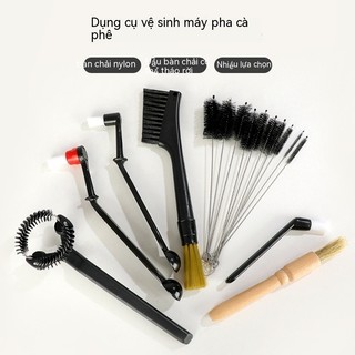 Bàn chải làm sạch máy pha cà phê bán tự động Ý Máy pha cà phê Arc Bàn chải đầu pha chịu nhiệt độ cao Bàn chải đầu làm sạch cà phê Máy pha cà phê Bàn chải làm sạch