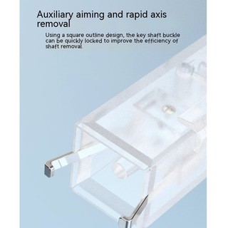 Công tắc 2 trong 1 Puller Keycap Puller Key Switch Keycap Puller cho bàn phím cơ Bàn phím chơi game Công tắc DIY Dụng cụ làm sạch