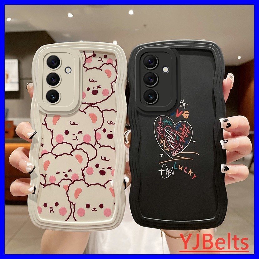 ốp lưng Samsung A14 4G Samsung A14 5G Ốp Điện Thoại tpu Vỏ điện thoại cặp đôi silicon sóng lớn Samsu