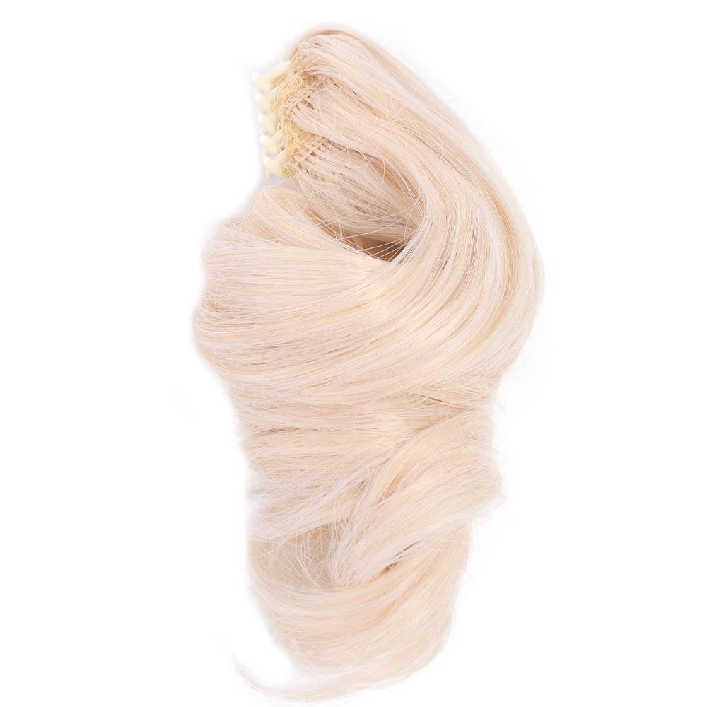 （Chỉ có một cái đuôi ngựa, không có búp bê） đuôi ngựa với mái tóc xoăn dài 20 cm DIY