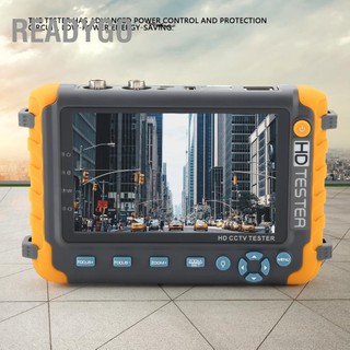 Readygo 5 inch 5mp 4 trong 1 tvi ahd cvi cvbs camera an ninh cctv máy kiểm tra camera quan sát ac 220v eu plug