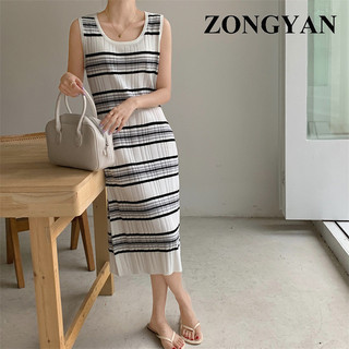 ZONGYAN váy Đầm váy nữ body đầm Comfortable INS xu hướng Trendy WLQ24108GD 12Z240322