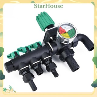 StarHouse Van điều khiển máy phun nông nghiệp Bộ chia nước 3 chiều