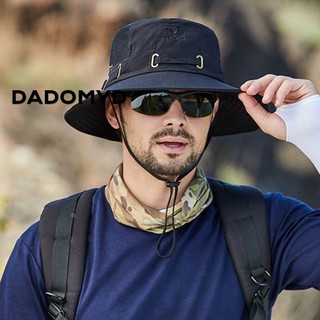 DADOMYD Mũ Chống Nắng Nam Nữ Có Thể Điều Chỉnh Mũ Du Lịch Nam Rộng Vành Lớn Màu Trơn Nón