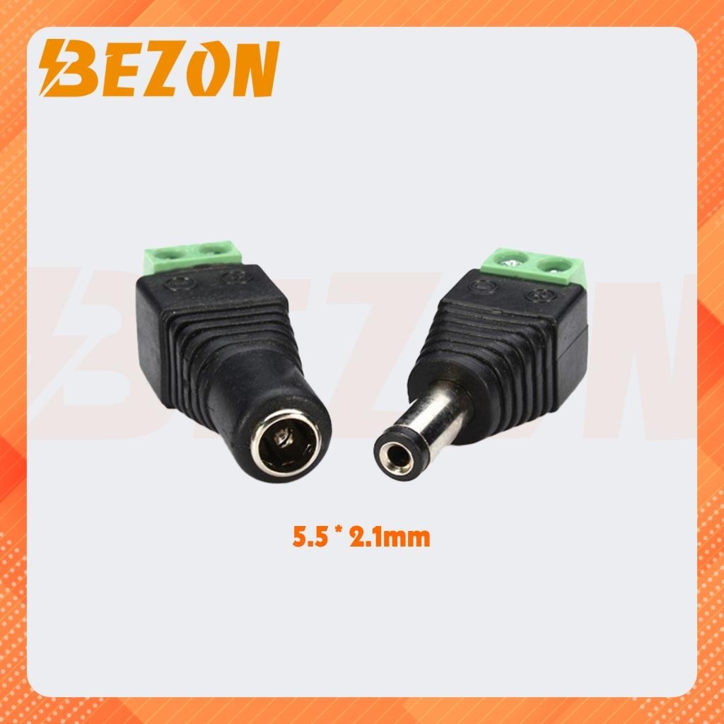 Jack Nguồn DC có vít vặn 5.5*2.1mm
