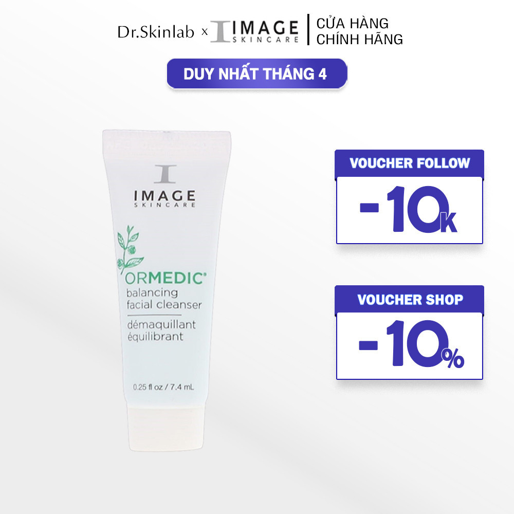 Sữa rửa mặt cân bằng da Image Skincare Ormedic Balancing Facial Cleanser 7.4ml (new)