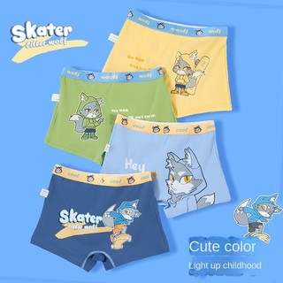 4 Miếng Quần Lót Trẻ Em Bé Trai Boxer Quần Short Trẻ Em Boxer Quần Đùi Quần Lót Cho Bé