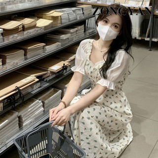 ZONGYAN váy Đầm váy nữ body đầm Vintage Fashion Casual Trendy WLQ24400LC 14Z240403