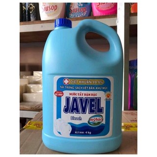 Nước tẩy JAVEL MỸ HẢO 4KG