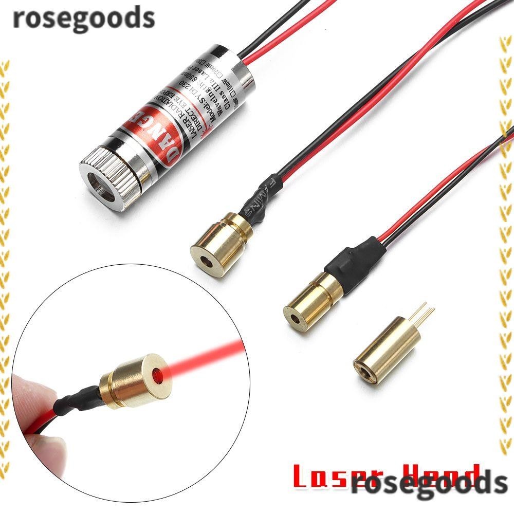 Rosegoods1 Điểm / Dòng Laser Công Nghiệp Có Thể Điều Chỉnh Đầu Diode Laser Đầu Mô Đun Laser