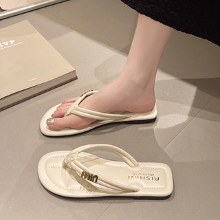 Dép xỏ ngón nữ mùa hè mặc ngoài thời trang Dép xỏ ngón có ảnh hưởng Dép sandal