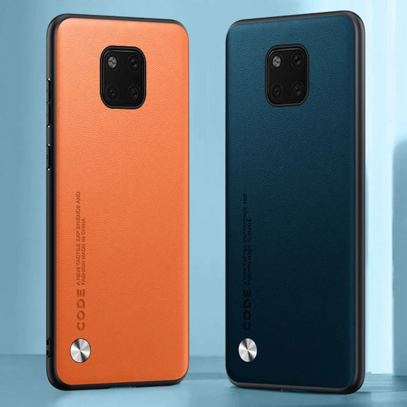 Ốp Da PU Sang Trọng Cho Huawei Mate 20 Pro Ốp Lưng Silicon Mờ Bảo Vệ Điện Thoại Cho Huawei Mate 20 2
