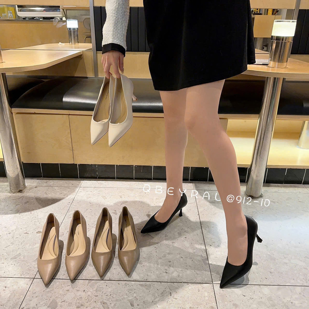 Giày Trơn Mũi Nhọn QBEL Siêu Đẹp