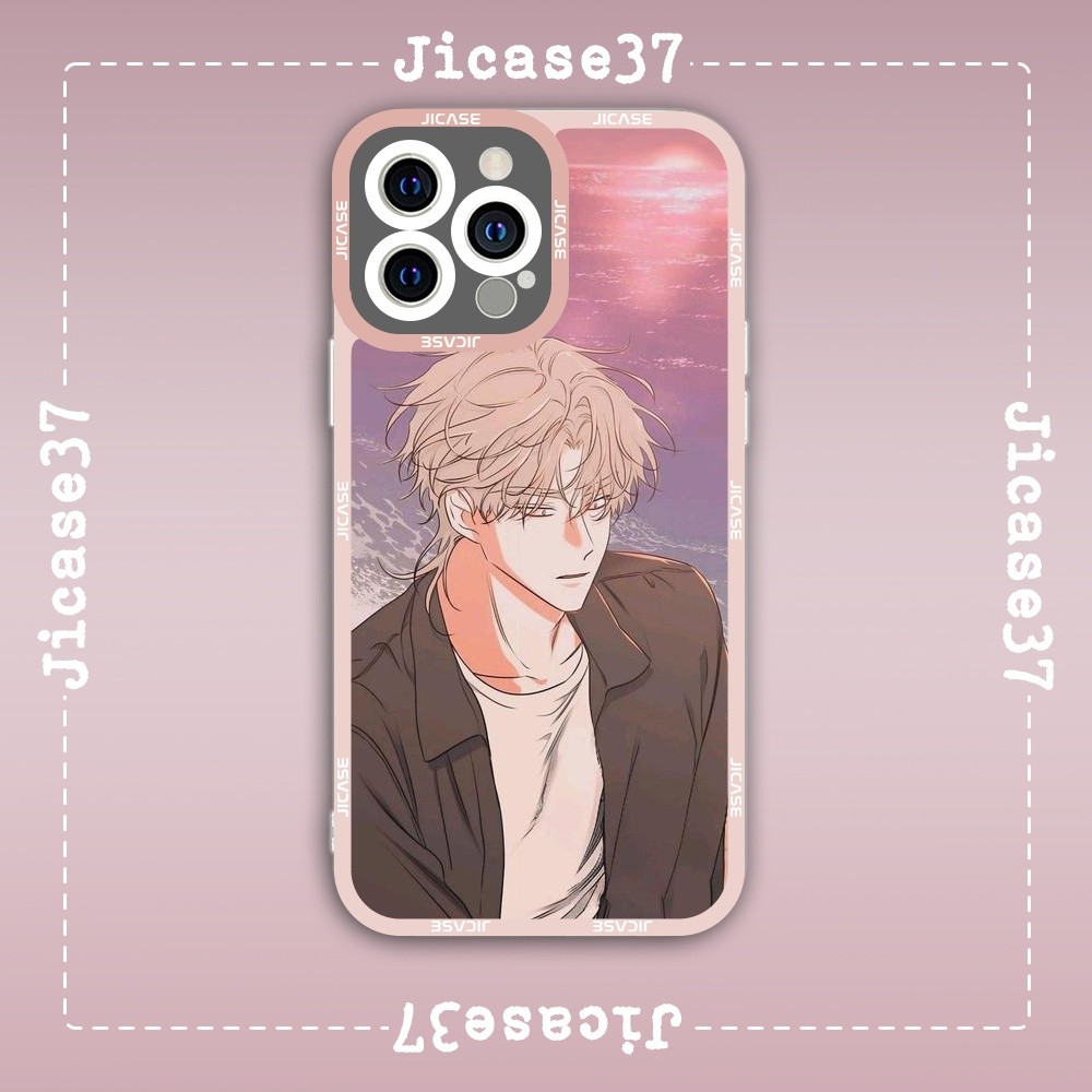 Ốp lưng iPhone Cạnh Vuông Samsung Xiaomi Oppo Manhwa boylove Low tide Đêm bên bờ biển nhân vật Tae J