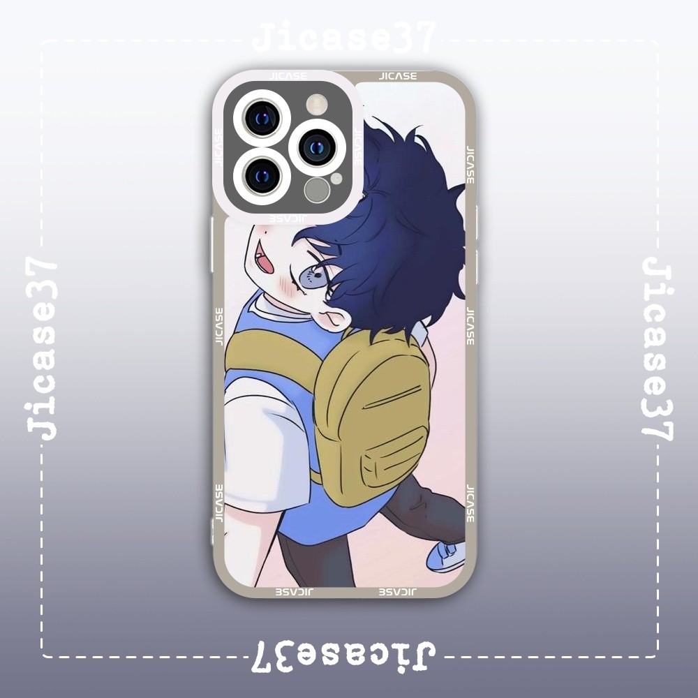 Ốp lưng iPhone Cạnh Vuông Samsung Xiaomi Oppo Manhwa boylove Low tide Đêm bên bờ biển nhân vật Tae J