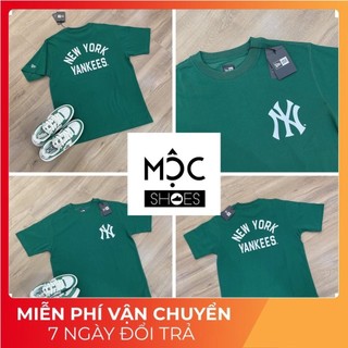 [CHÍNH HÃNG] ÁO THUN NEW ERA - New York Yankees *Xanh rêu*