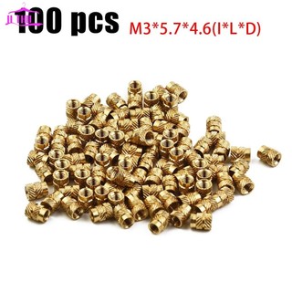 【UTHU】Threaded Insert For 3D Printer Hardware M3 Nuts Self-clinching Nut Copper Nuts