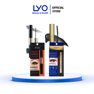  Chuốt mi Mascara Nongchat Browit Chống Nước Tơi Dài Và Cong Mi Thái Lan 