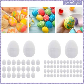 White Easter Eggs to Decorate Fillable Easter Eggs for Shops Farmhouse Cafe