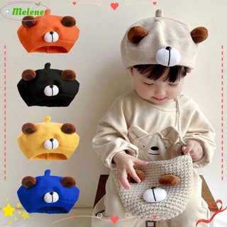 Mũ beret len màu trơn cho bé từ 5 tháng - 4 tuổi