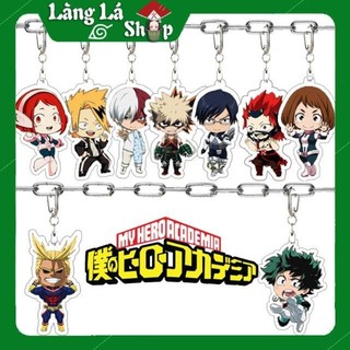 Móc khoá Mica anime My Hero Academia Treo nhân vật (Boku no Hero) - Nhựa Cứng Acrylic In 2 mặt sắc nét ( ảnh thật )