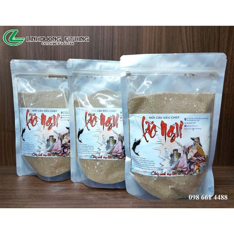 Mồi câu chép Lão Ngư