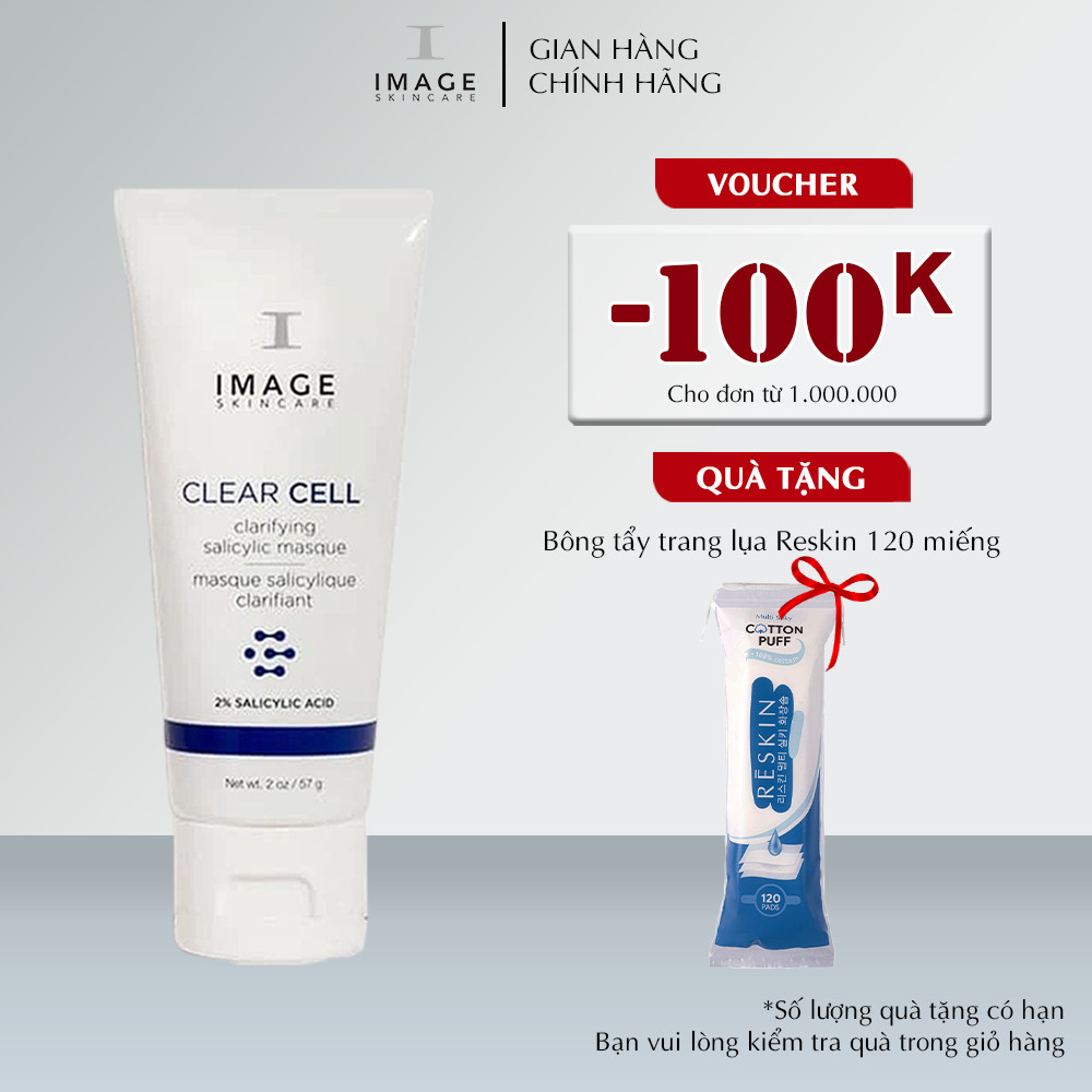 Mặt nạ chấm khô nhân mụn cấp tốc Image Skincare Clear Cell Medicated Acne Masque 57g