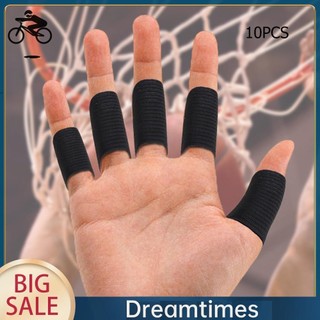 10 chiếc Hỗ trợ viêm khớp Bảo vệ ngón tay đàn hồi Bóng chuyền Thể thao ngoài trời [Dreamtimes1.vn]