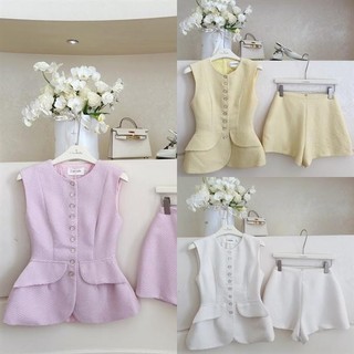 Set áo sát nách và quần short COCOBEBE RUKA SET