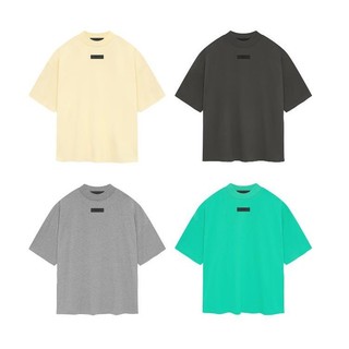 Áo thun Fear of God Essentials SS24 Áo thun cổ tròn màu trơn Áo thun ngắn tay