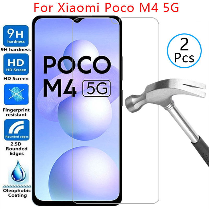 Ốp kính cường lực cho xiaomi poco m4 5g bìa trên pocom4 m 4 4m n4 điện thoại coque ksiomi xiomi xiom
