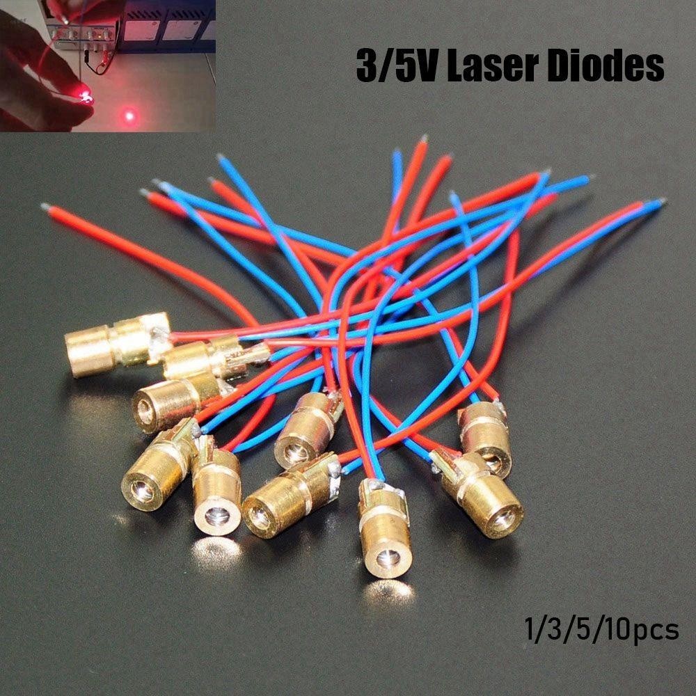 Sfbsf 1 / 3 / 5 / 10 Chiếc Điốt Laser Bán Hot Red Sight 5 triệu watt Dot Diode Module