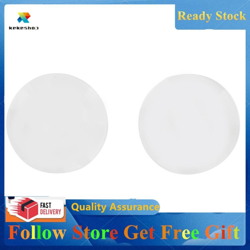 Kekeshop 2pcs 50mm Diameter Acrylic Magnifying Glass Lens Reading Magnifier Hot