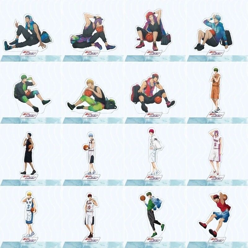 Mô hình Standee Kuroko's Basketball Kuroko Tetsuya Kagami Taiga Hyuga Junpei 6 Phụ kiện trang trí để