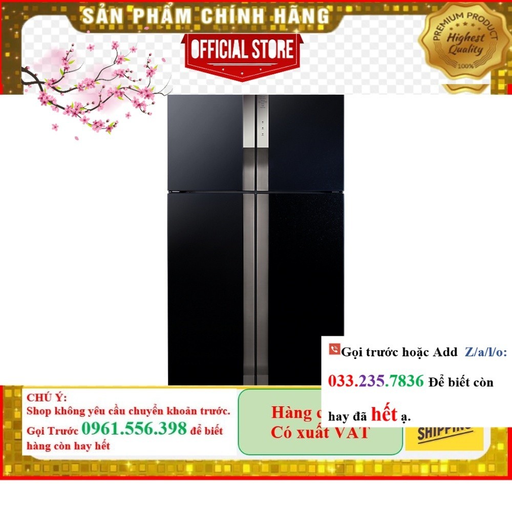 <Sale> Tủ lạnh 4 cánh ngăn đá trên Panasonic 550L NR-DZ601YGKV