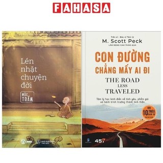 Combo sách lén nhặt chuyện đời + con đường chẳng mấy ai đi