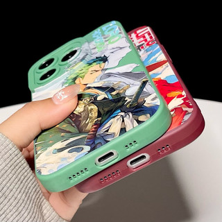 Ốp Lưng Basic Camera Nổi - Mẫu Luffy & Zoro - Zoro - VN092
