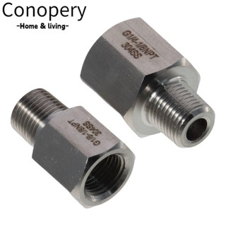 Bộ chuyển đổi ren giảm, 1 / 8 1 / 4 3 / 8 1 / 2 npt 1 / 8 1 / 4 3 / 8 1 / 2 g bộ chuyển đổi lắp ống giảm, bộ chuyển đổi nam sang nữ bằng thép không gỉ sang nữ bộ chuyển đổi nam sang nam