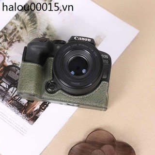 Ốp bảo vệ canon r10 r5 / r6 / r6ii vỏ da đế thế hệ thứ hai túi máy ảnh r50 / r100