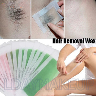  Mùa Hè Tẩy Lông Giấy Sáp Đau Nách Môi Chân Cơ Thể Tẩy Lông Miếng Dán Dụng Cụ Làm Đẹp 