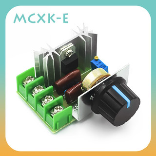 Mcxk-e AC 220V 2000W Công suất cao SCR Bộ điều chỉnh điện áp Làm mờ Bộ điều khiển tốc độ động cơ Bộ điều chỉnh nhiệt Mô-đun