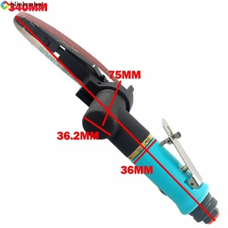 1x Air Belt Sander Sander Sanding-Belt Adapter Máy mài cát khí nén-Máy