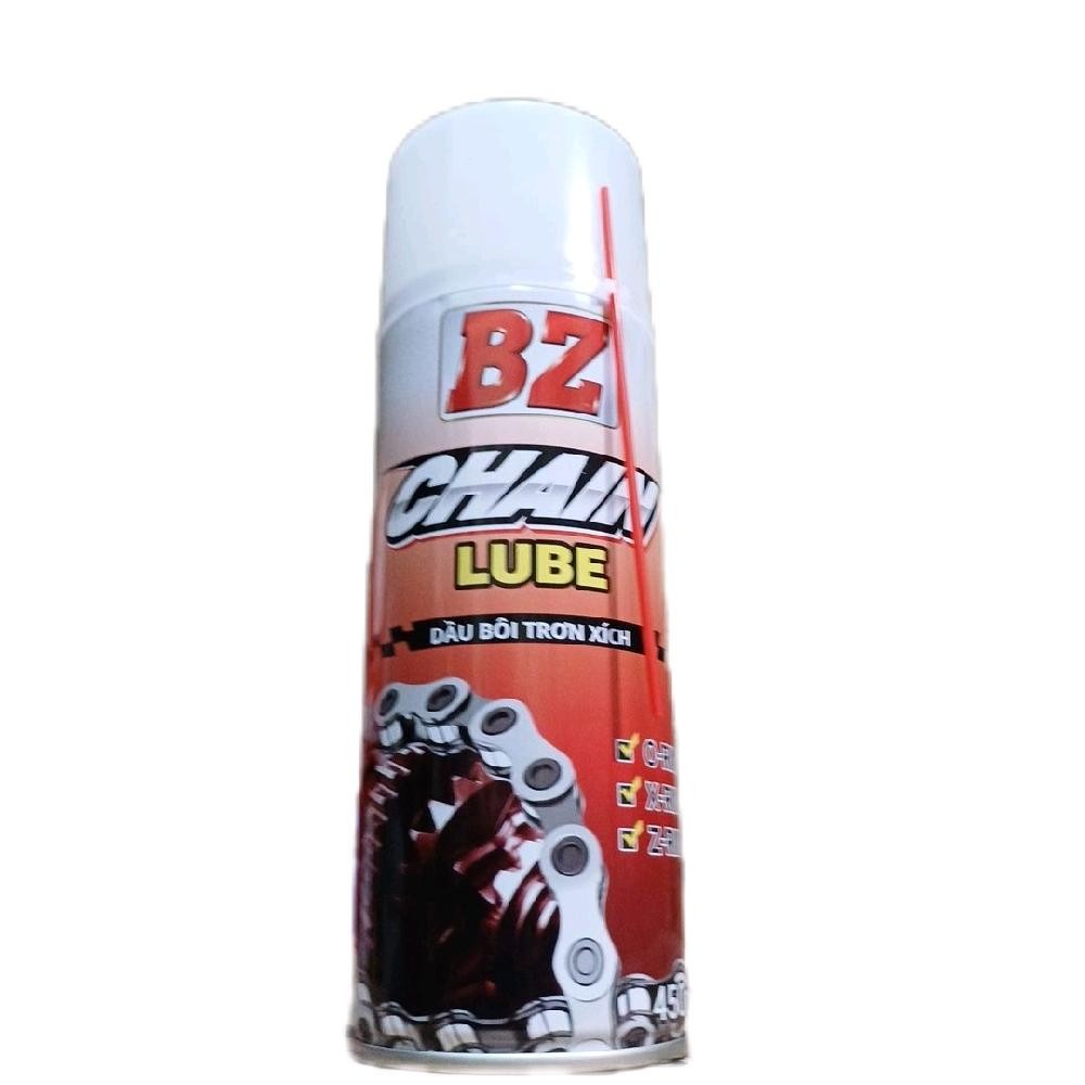Chai Dưỡng Sên BZ Chain Lube 450ml bôi trơn sên xích Phụ Tùng