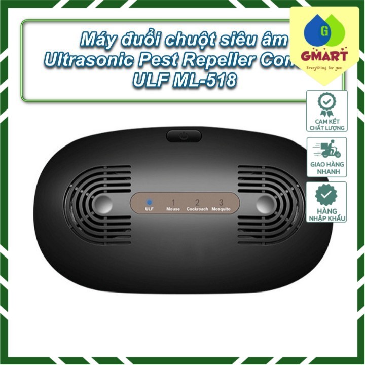 Gmart Máy Đuổi Chuột Siêu Âm ML-518 Korean Style dễ phối đồ