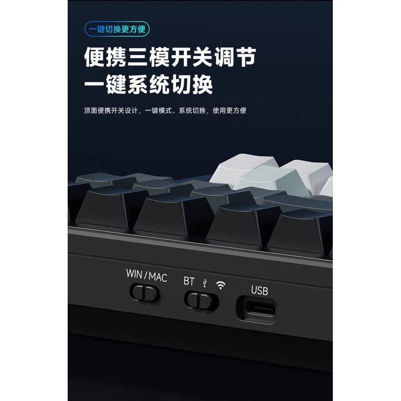 [Pre-Order] Bàn phím cơ Weikav 87 | Led RGB | Plate PC | Gasket Mount | Keymap QMK/ | BigBuy360 - bigbuy360.vn