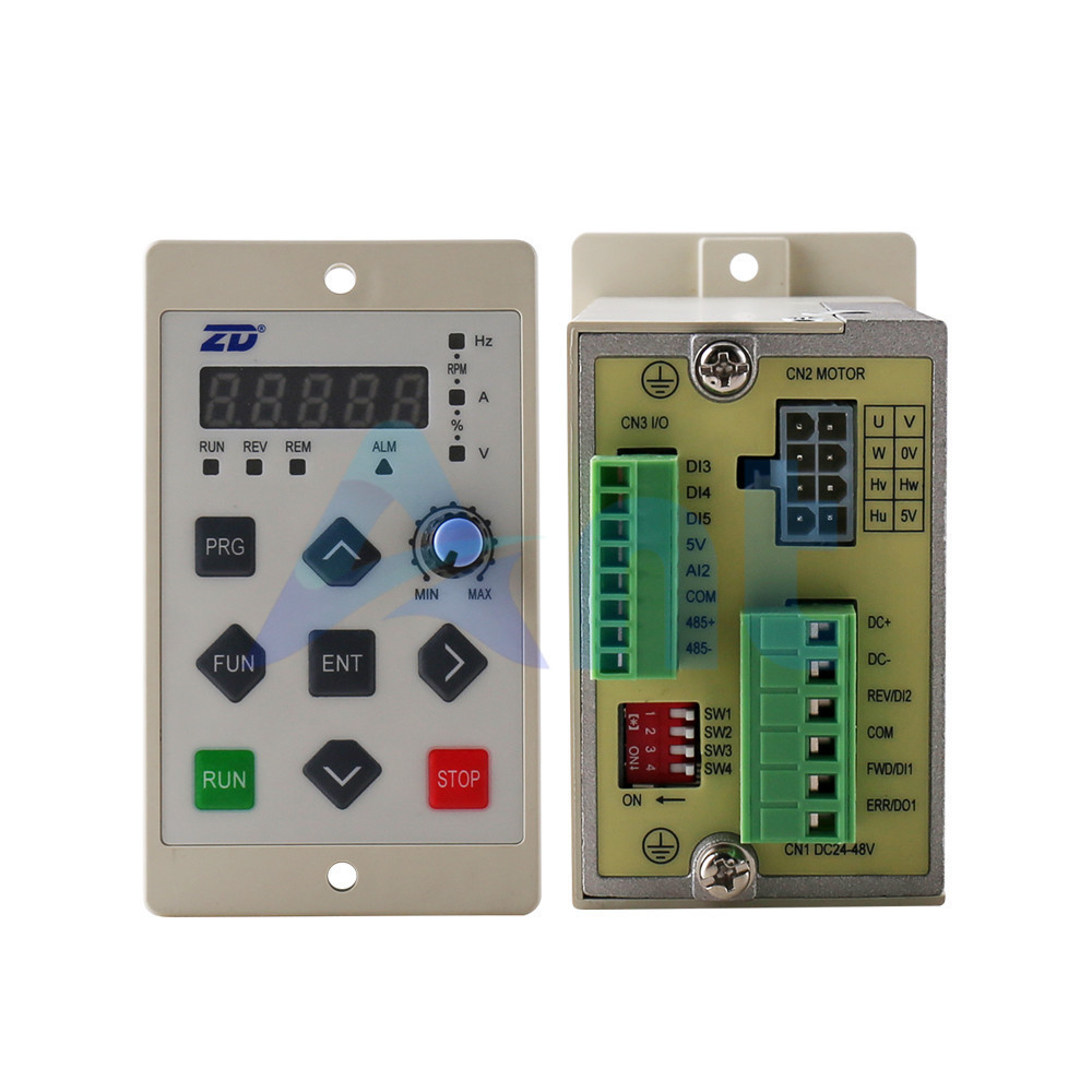 ZDRV.C20-200L-DR 24V 25-120W 48v200w DC Không Chổi Than Điều Khiển Điện Áp Thấp Điều Khiển ZD Motor 