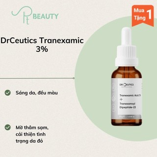 Serum Tranexamic Acid 3% + Tranexamoyl Dipeptide-23 DrCeutics Giảm Mờ Nám Sạm, Sáng Da