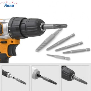 【Anna】Professional Screw Extraction Tool Set with 4 Different Extractor Sizes