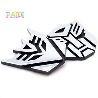 [PAIQI] 3D Logo Bảo Vệ Autobot Biểu Tượng Huy Hiệu Đồ Họa Decal Dán Xe Ô Tô MỚI
