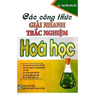 Sách- Các Công Thức Giải Nhanh Trắc Nghiệm Hóa Học